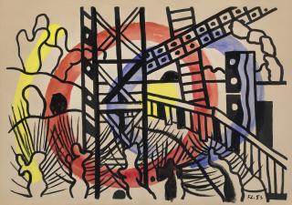 Fernand Léger - Paysage de Seine et Oise