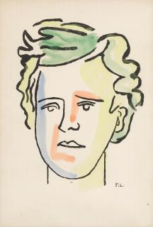 Fernand Léger - Portrait De Rimbaud, From Les Illuminations