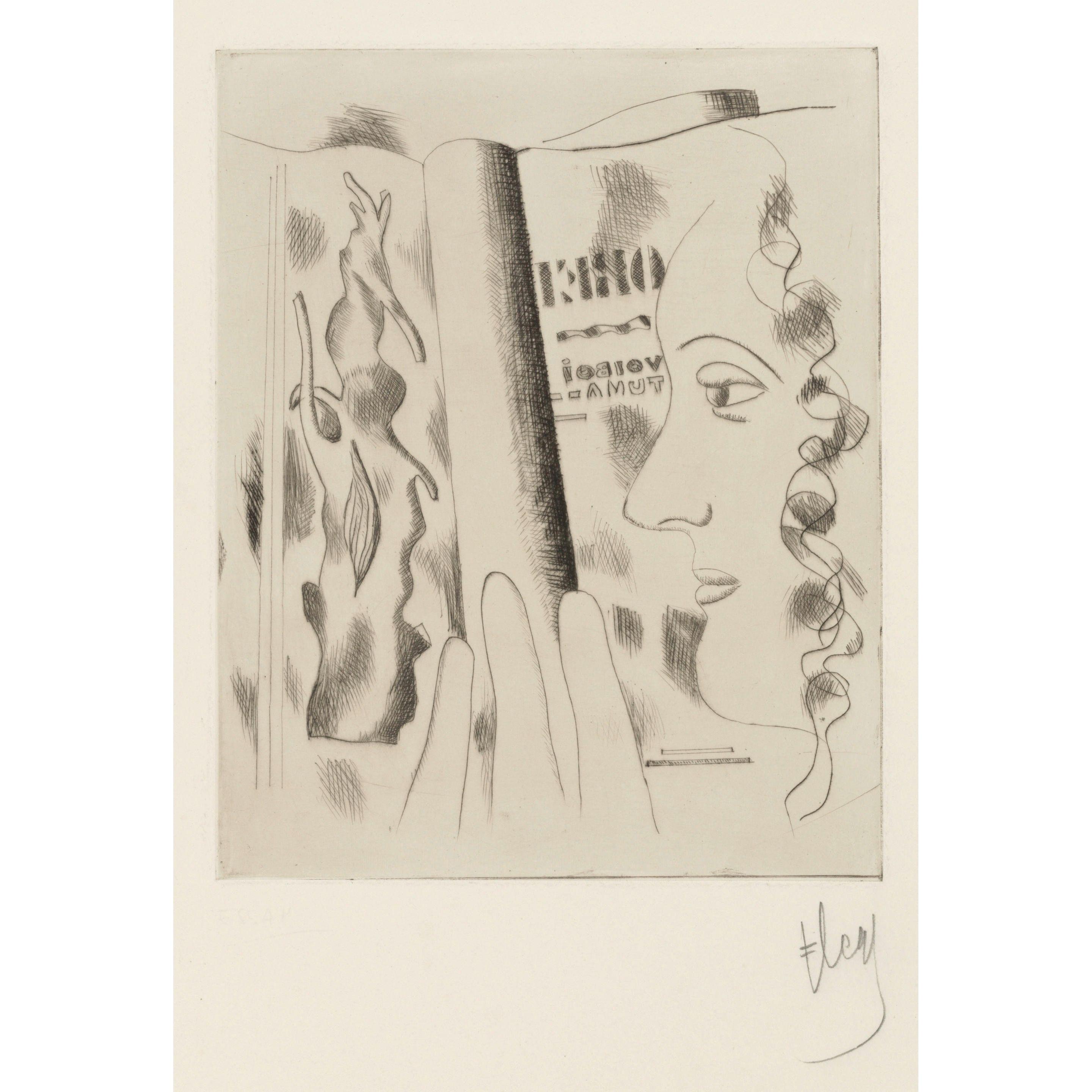 Fernand Léger - Profil de femme