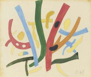 Fernand Léger - Projet pour le mur à l\'escalier