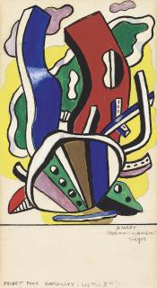 Fernand Leger - Projet pour Radio City