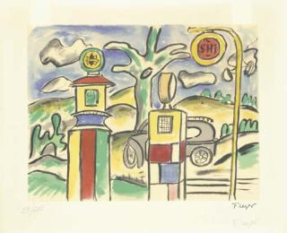 Fernand Leger - Station Service