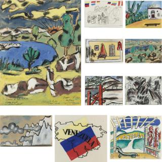 Fernand Léger - Ten Sketches For The Opera Bolívar