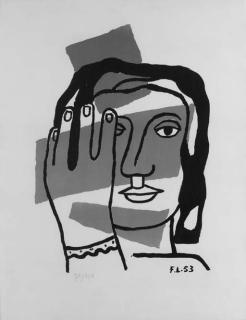 Fernand Leger - Tête de femme (Saphire 131)