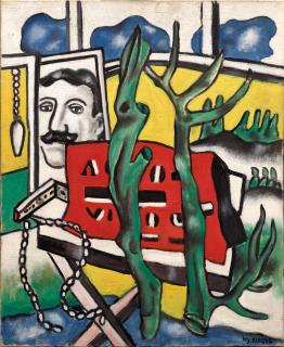 Fernand Léger - Une Figure Dans Un Paysage