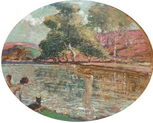 Fernand Maillaud - Les baigneuses