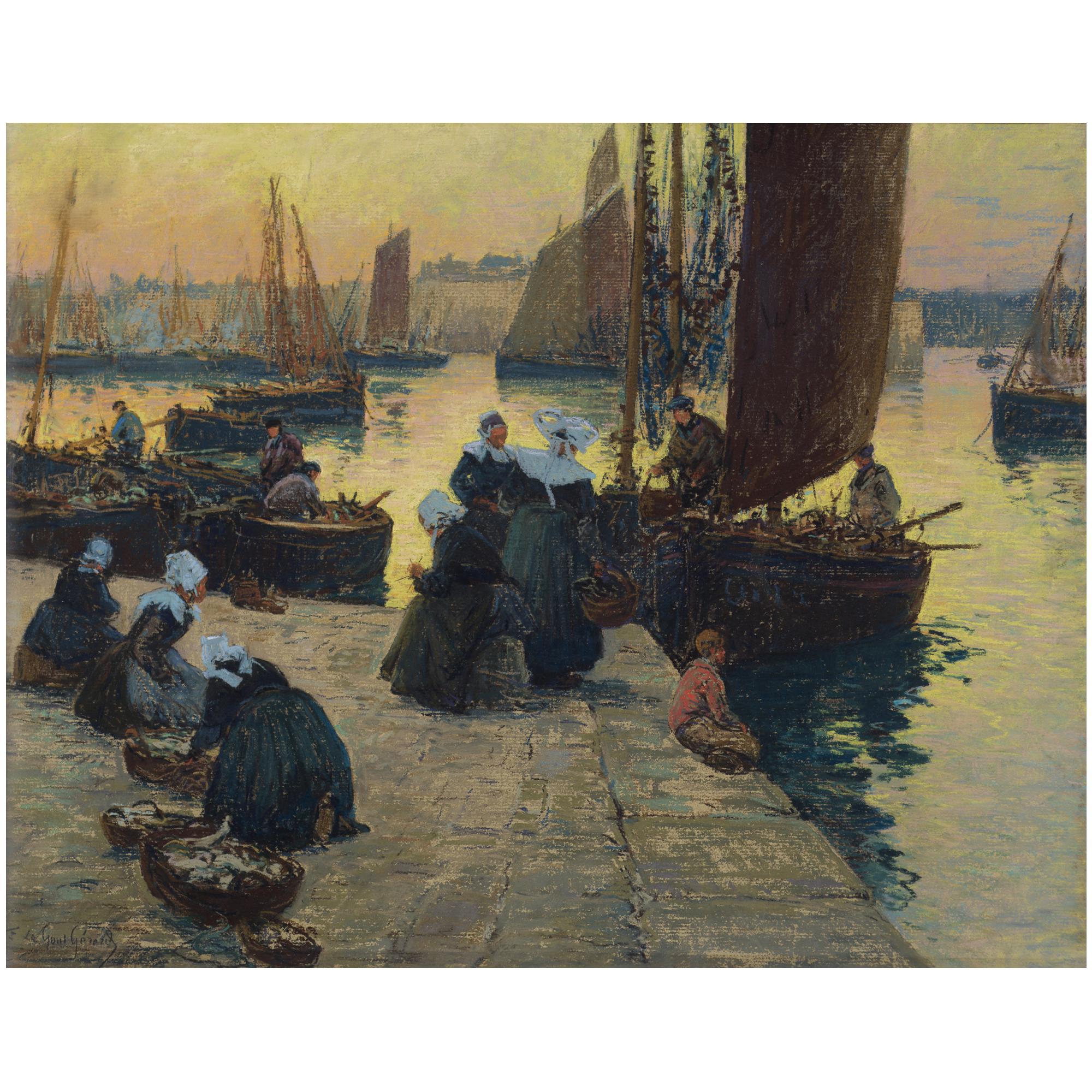 Fernand Marie Eugène Legout-Gérard - French Le Port De Concerneau