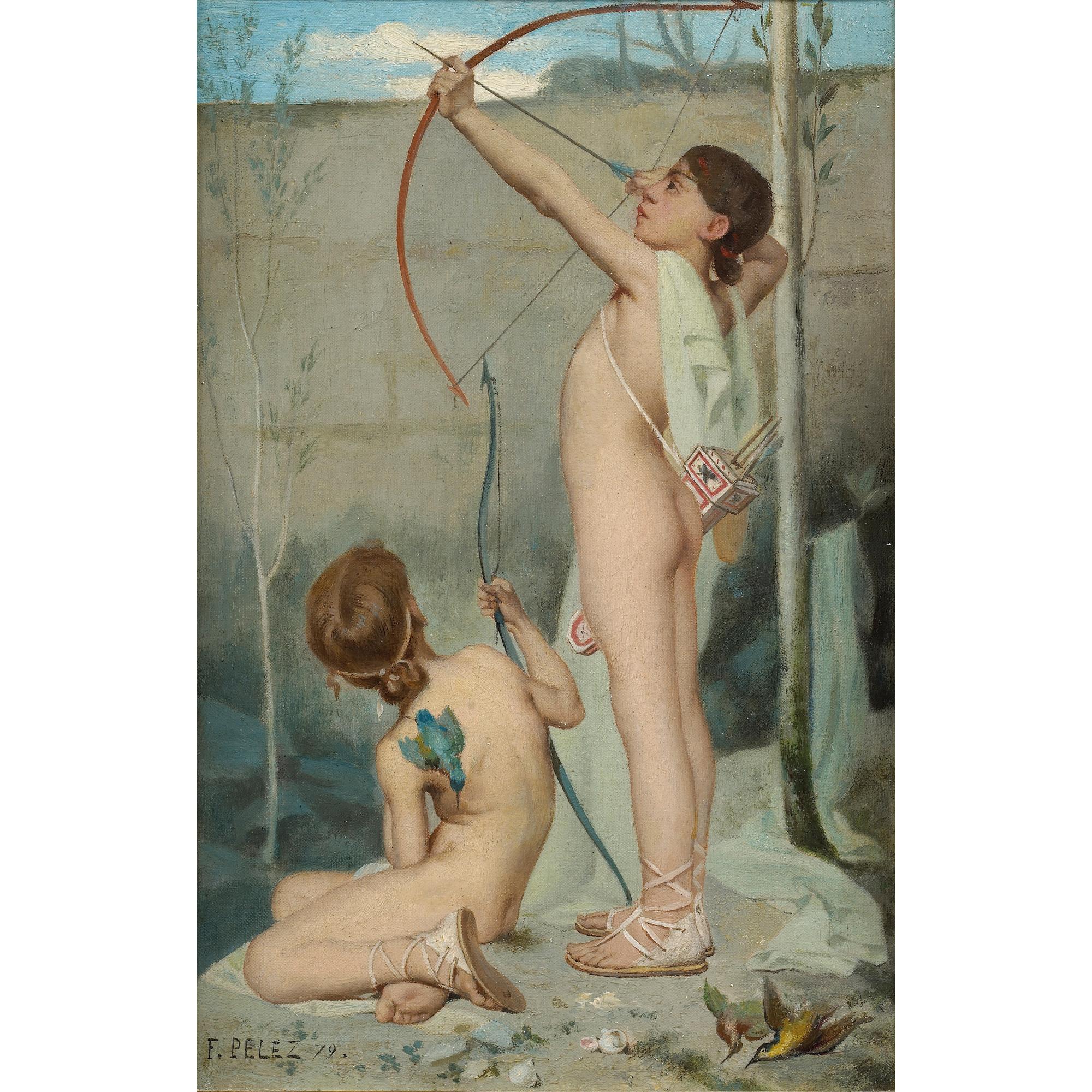 Fernand Pelez - Les Petites Archers