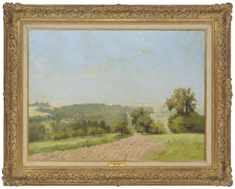 Fernand Quignon - Dans La Vallée À Nesles