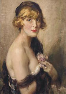 Fernand Toussaint - A Seductive Pose