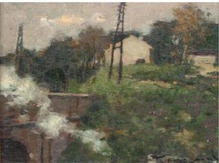 Fernand Toussaint - At The Railway Bridge