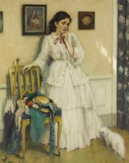 Fernand Toussaint - Belgian pensive