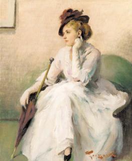Fernand Toussaint - Elegantly waiting