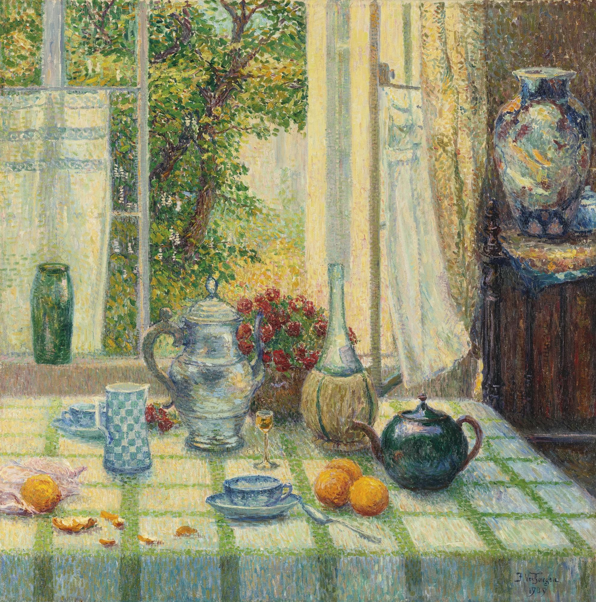 Fernand Verhaegen - Table Fleurie