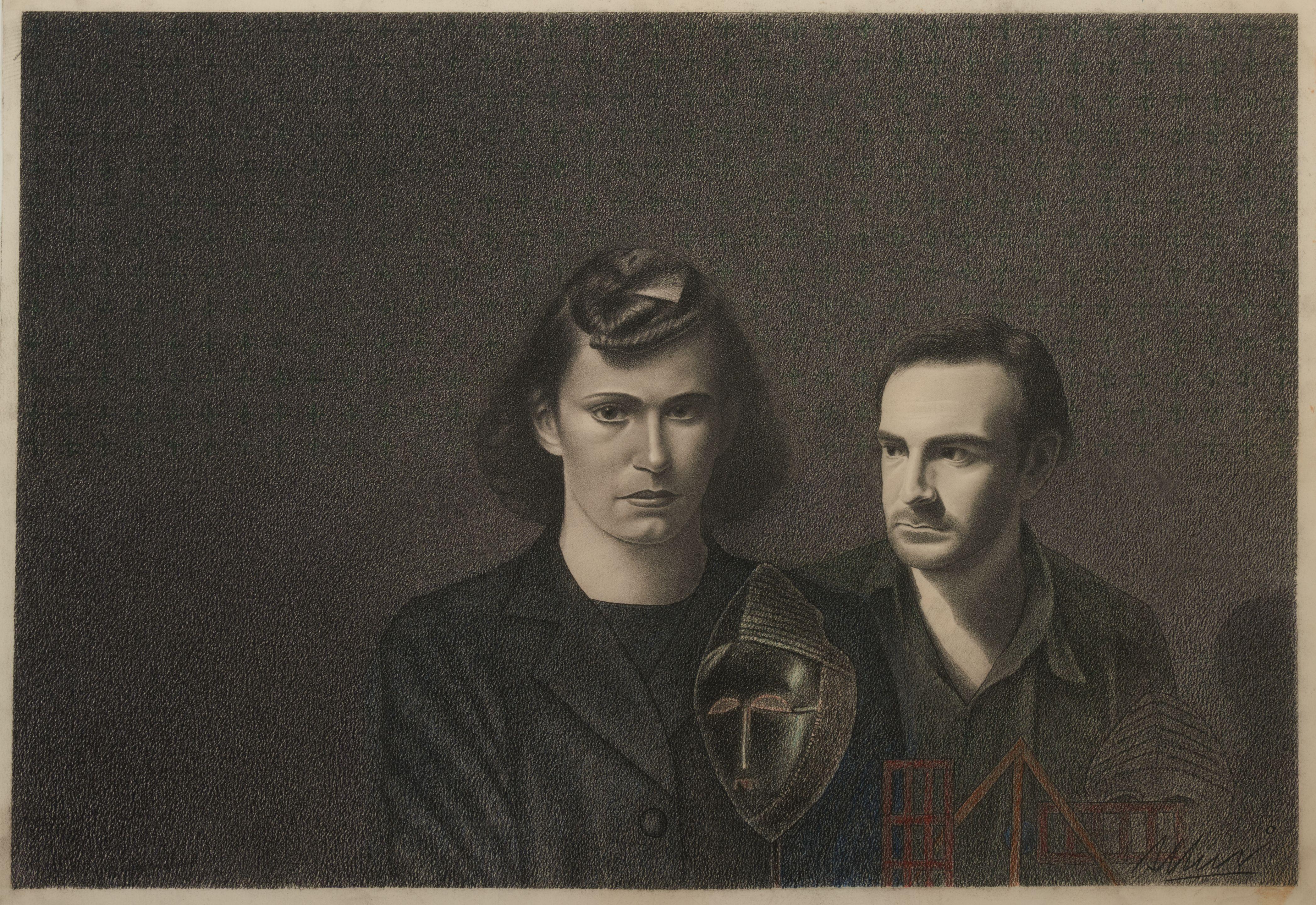 Fernando Allievi - Couple with Mask