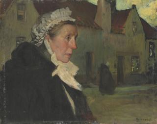 Fernando Álvarez De Sotomayor - A Dutch fisher woman