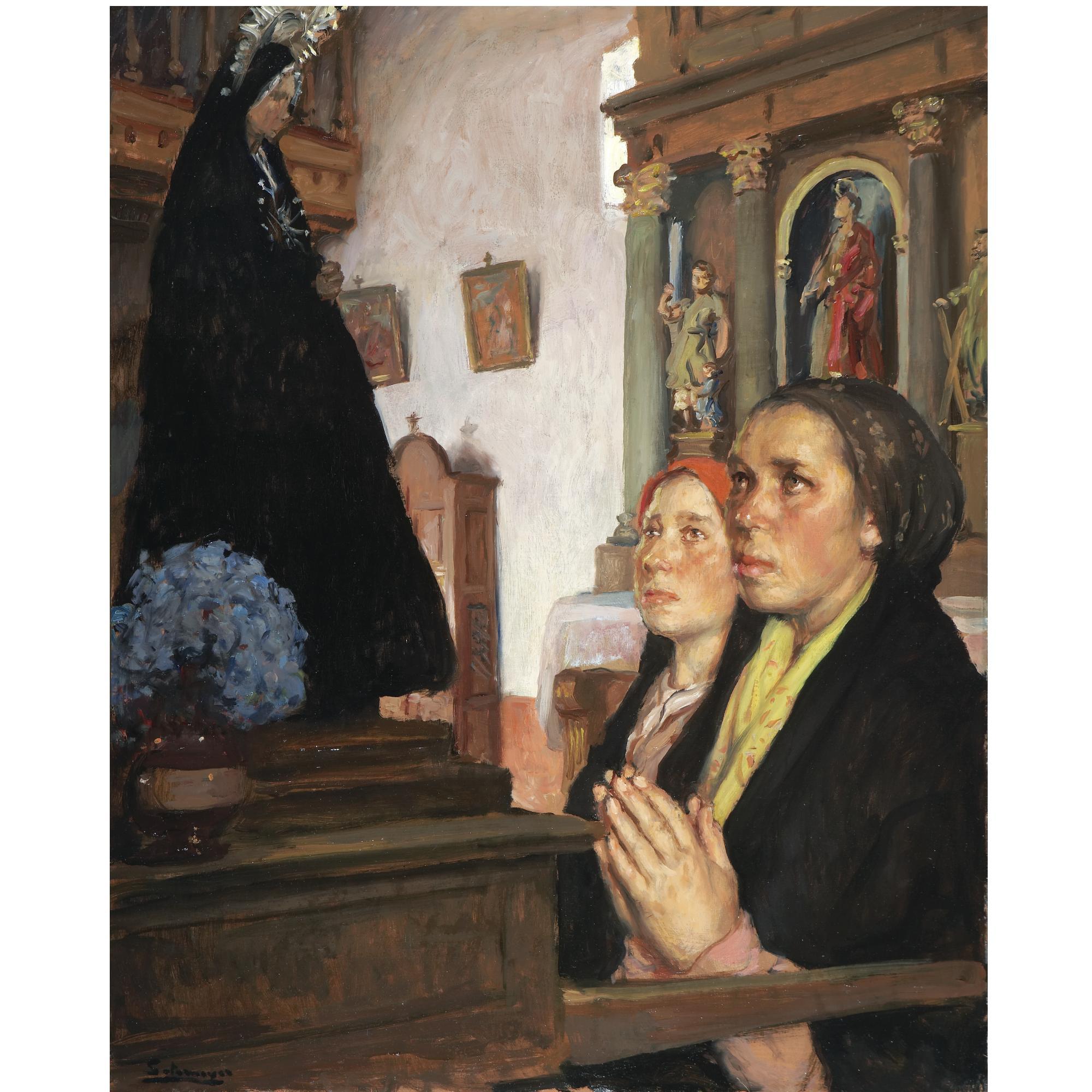 Fernando Álvarez de Sotomayor - Orando A La Dolorosa (Praying To The Dolorosa)