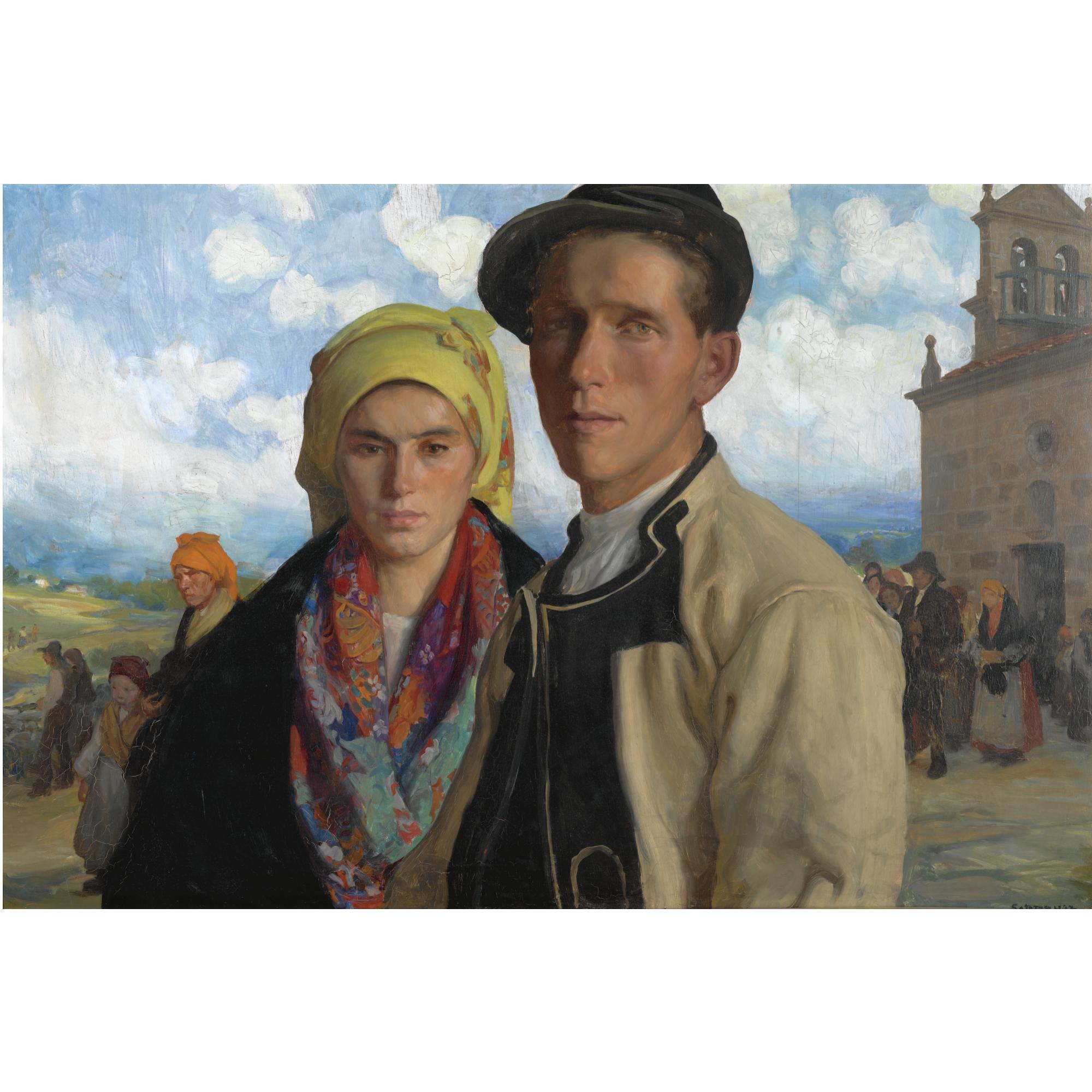 Fernando Alvarez De Sotomayor - Spanish salida De Misa En Jornes (Leaving Mass, Jornes)