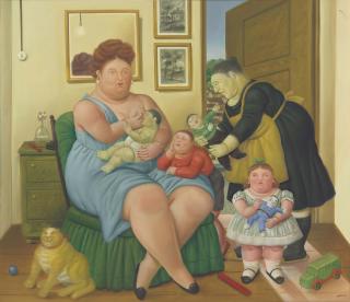 Fernando Botero - A Family