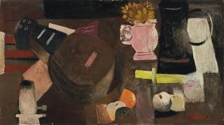 Fernando Botero - Bodegón con mandolina