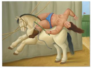 Fernando Botero - Circus act
