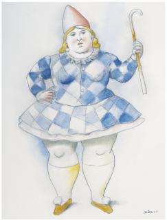 Fernando Botero - Circus Girl