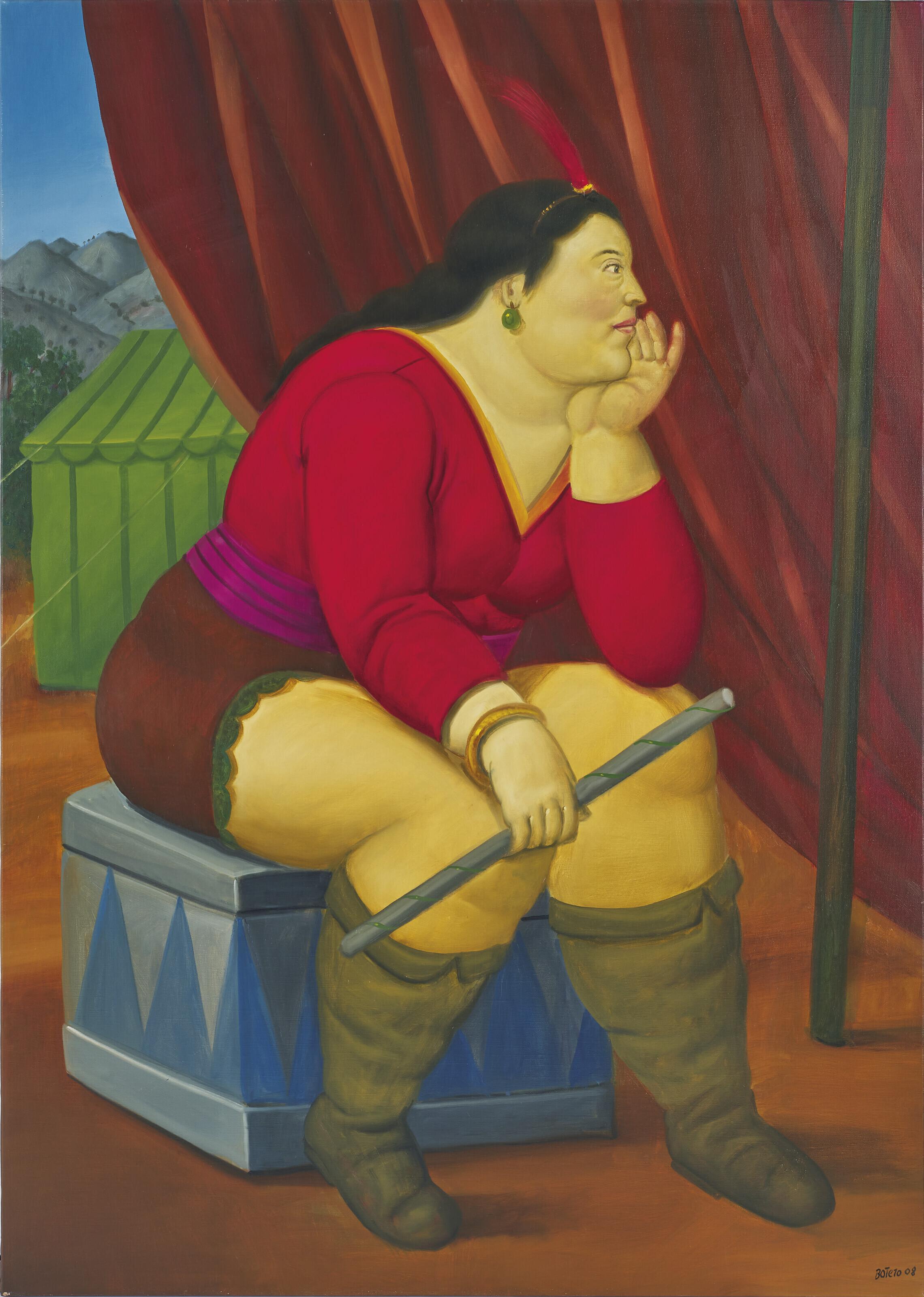 Fernando Botero - Circus Woman