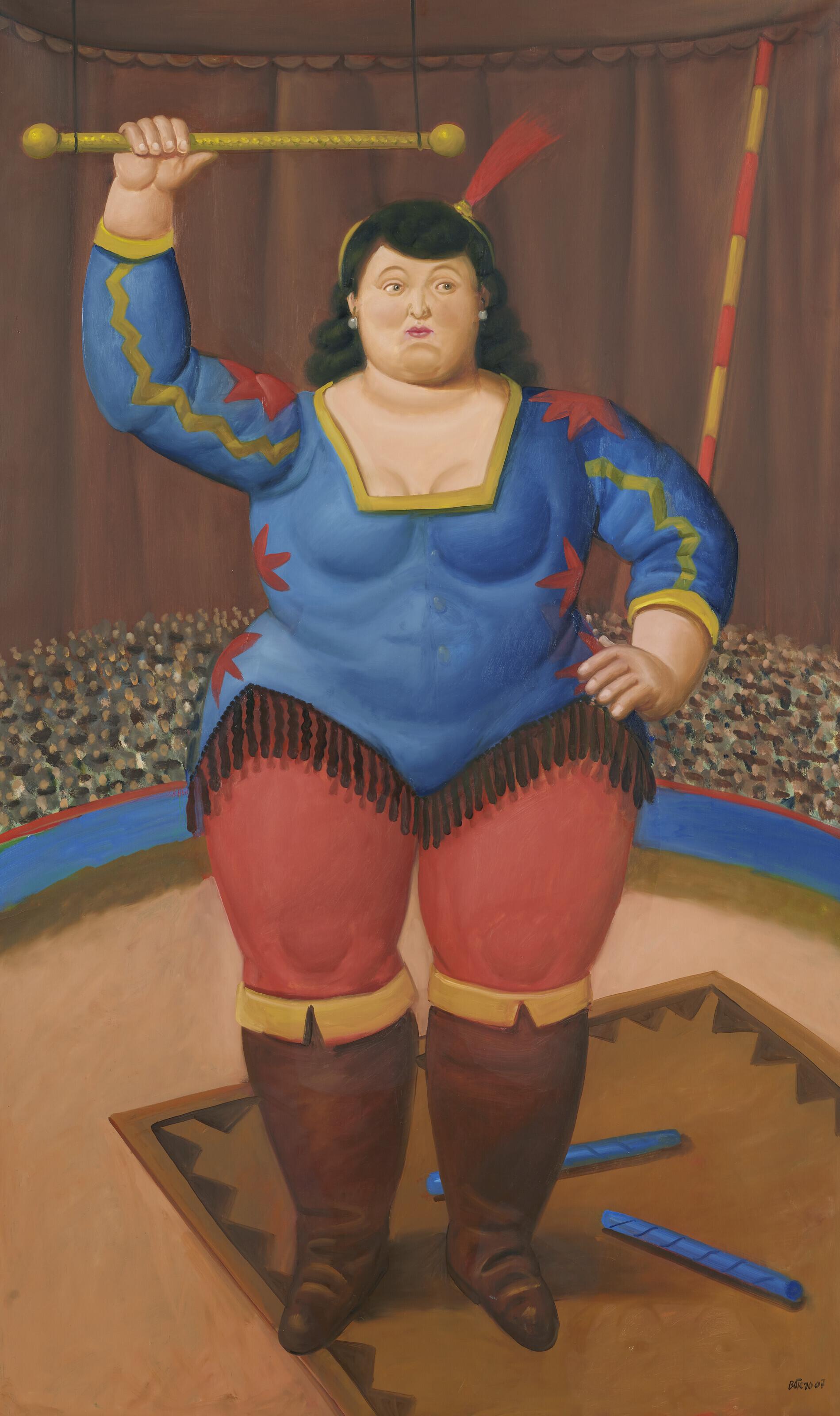 Fernando Botero - Circus Woman
