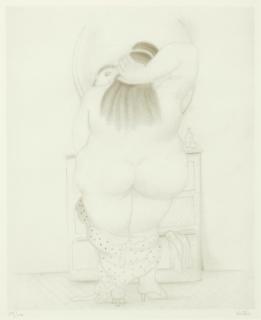 Fernando Botero - Dessins Et Aquarelles: One Plate