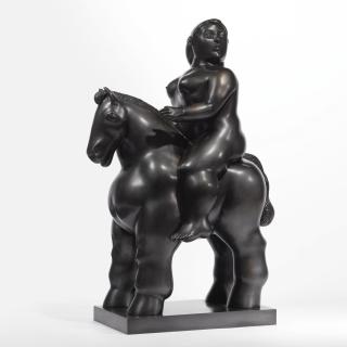 Fernando Botero - Donna A Cavallo