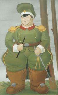 Fernando Botero - El mariscal de campo