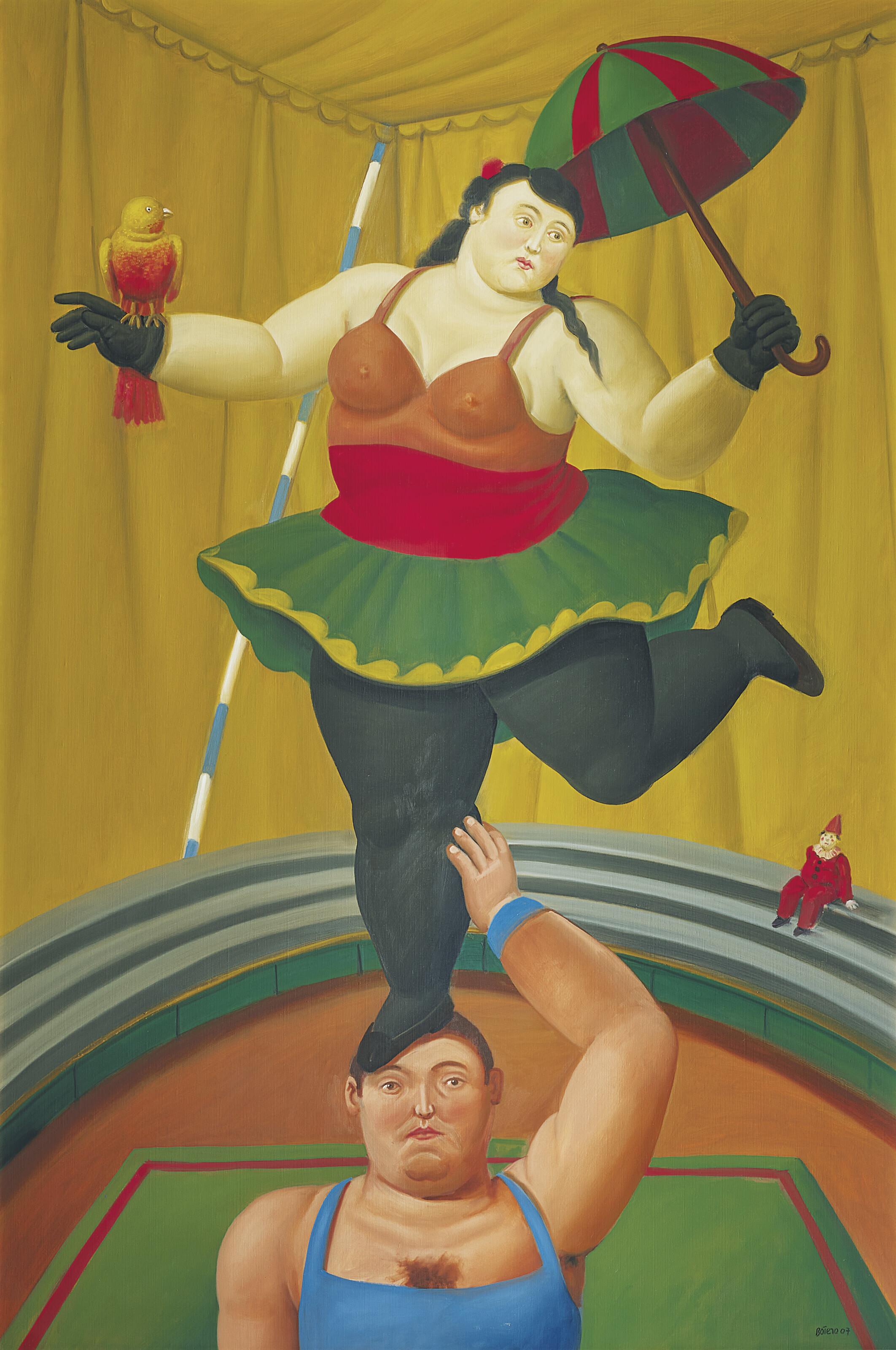 Fernando Botero - Equilibrist