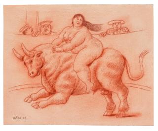 Fernando Botero - Europe and the Bull