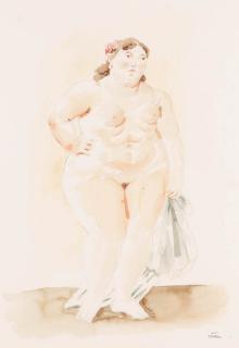 Fernando Botero - Femme debout