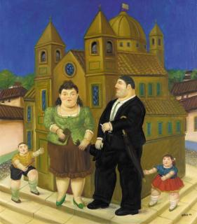 Fernando Botero - Frente a la catedral
