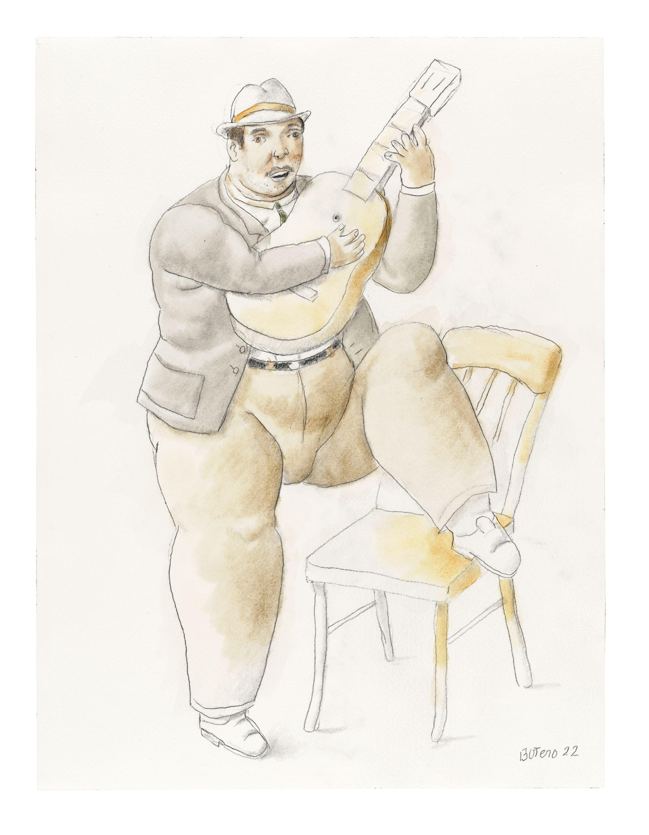 Fernando Botero - Guitar Player