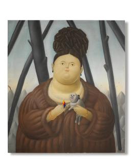 Fernando Botero - La Primera Dama