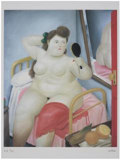 Fernando Botero - La Toilette, from Botero