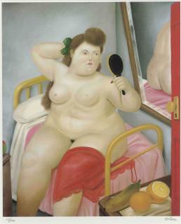 Fernando Botero - La Toilette, from Botero