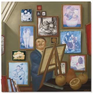 Fernando Botero - L\'atelier