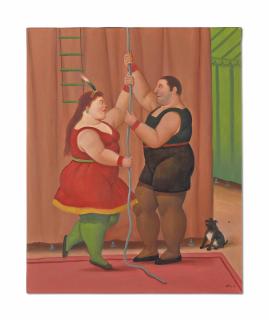 Fernando Botero - Les Trapézistes