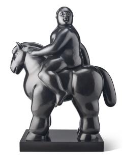Fernando Botero - Man on a Horse