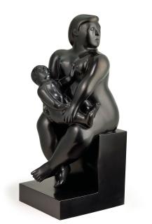 Fernando Botero - Maternity