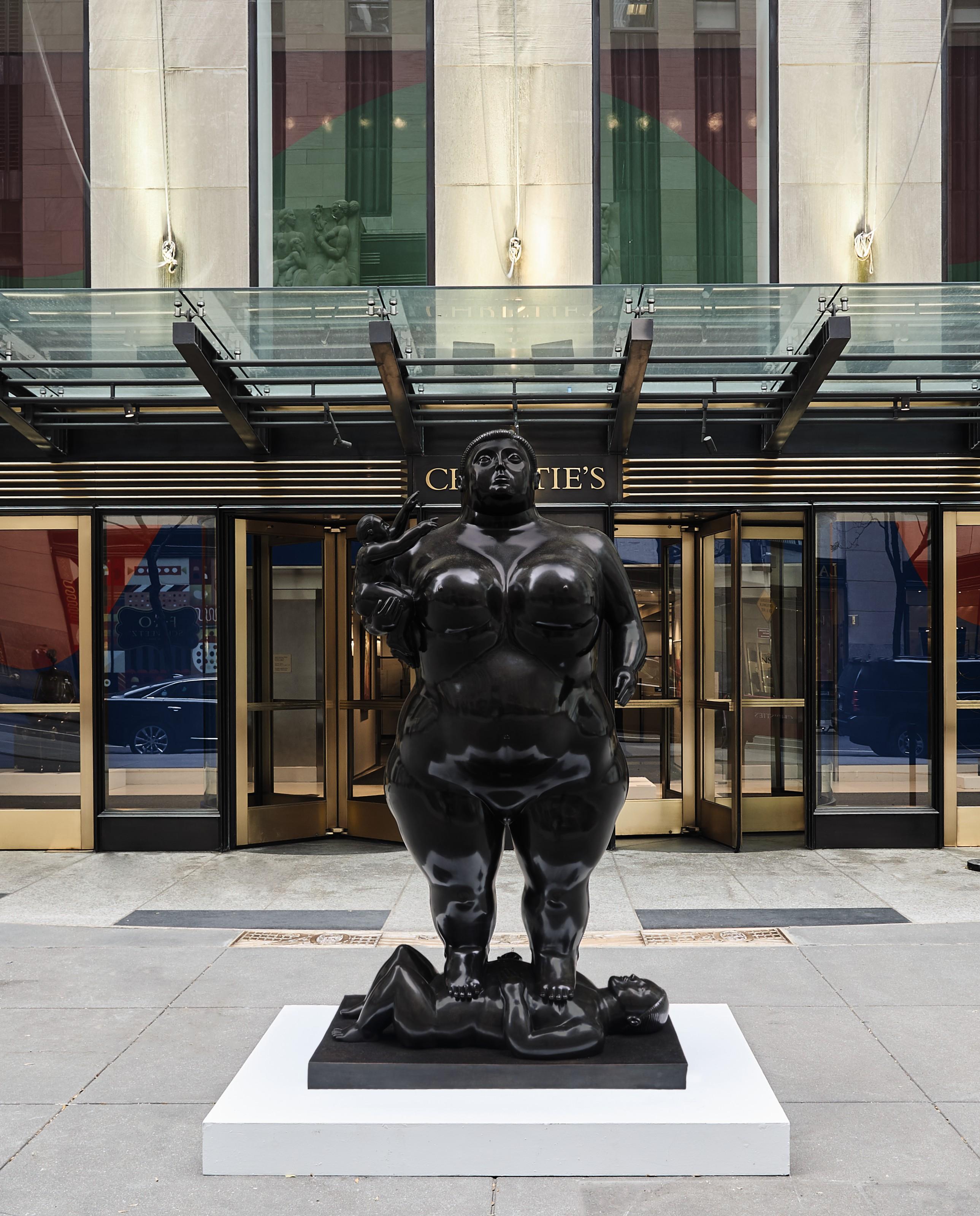 Fernando Botero - Mother And Child