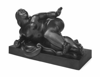 Fernando Botero - Reclining Figure