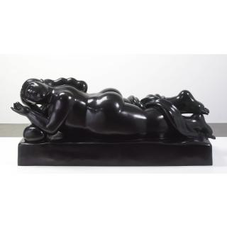 Fernando Botero - Reclining Nude