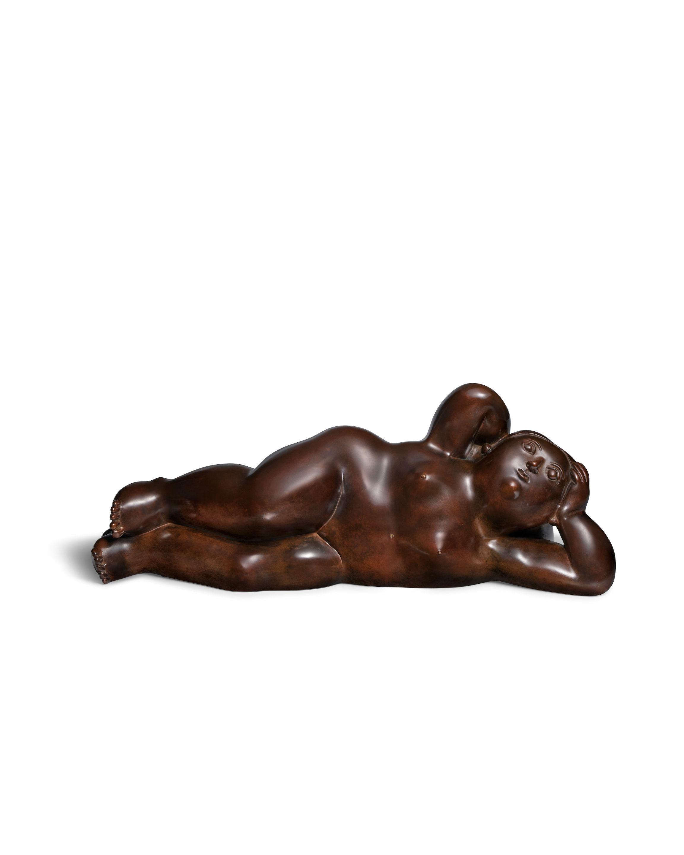 Fernando Botero - Reclining Woman