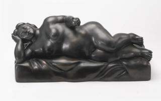 Fernando Botero - Reclining Woman