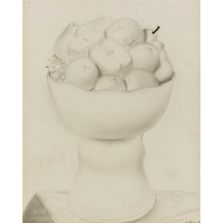 Fernando Botero - Still Life With Apples