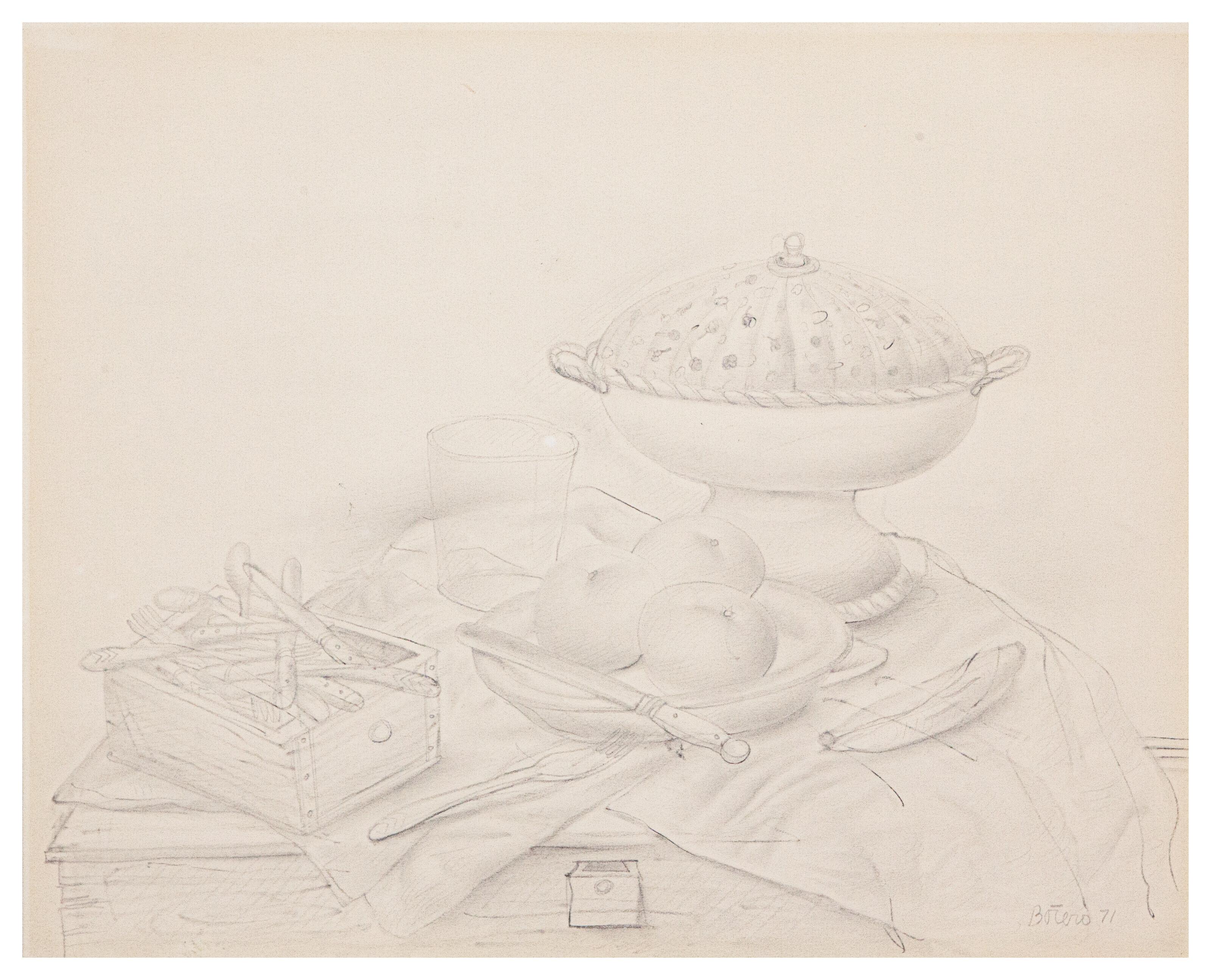 Fernando Botero - Still Life
